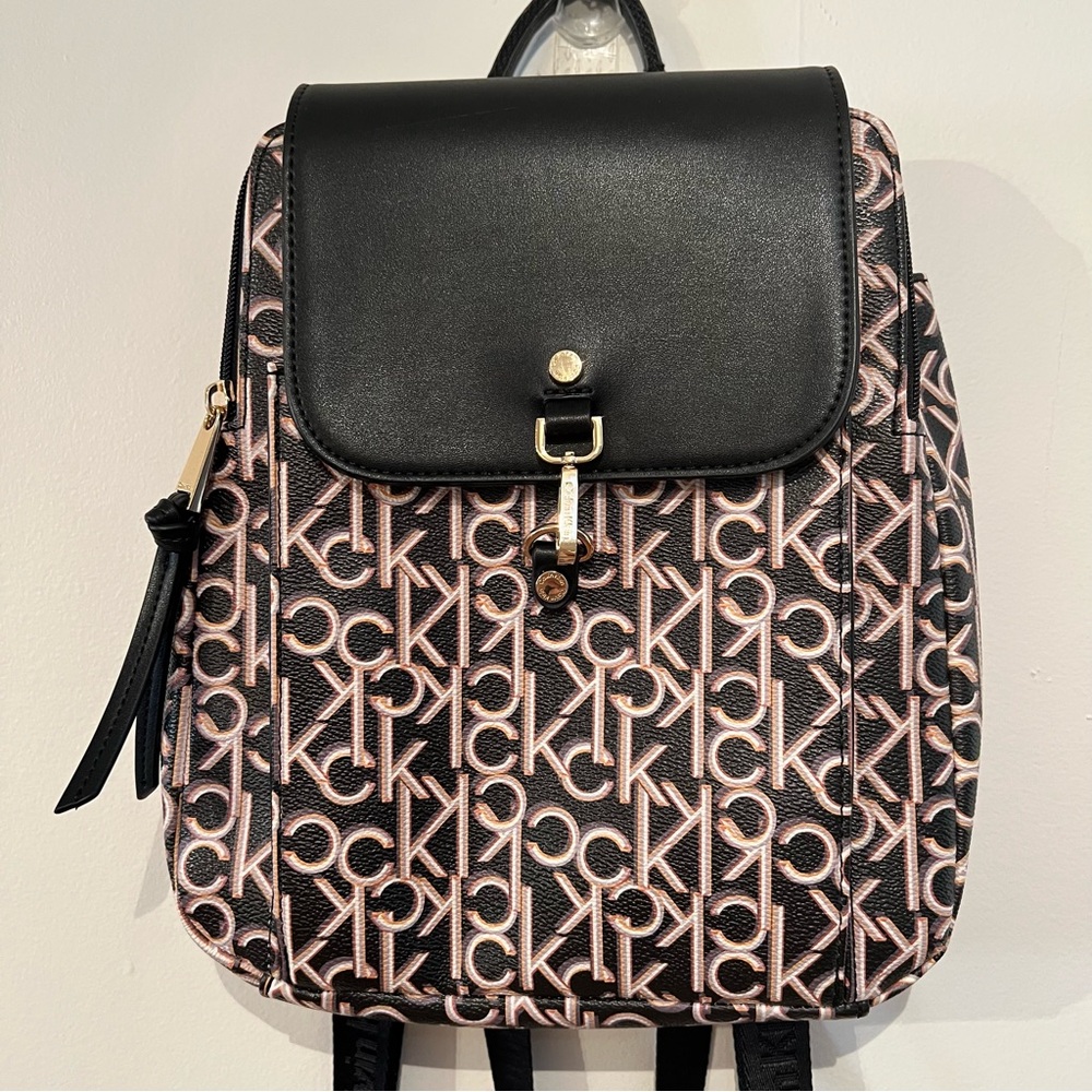 Calvin Klein Signature Mini Backpack - Black